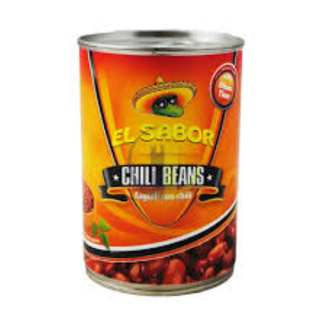 EL SABOR MEXICAN CHILLI BEANS 410G
